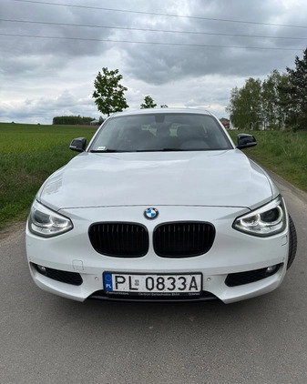 BMW Seria 1 cena 31500 przebieg: 167000, rok produkcji 2013 z Leszno małe 37